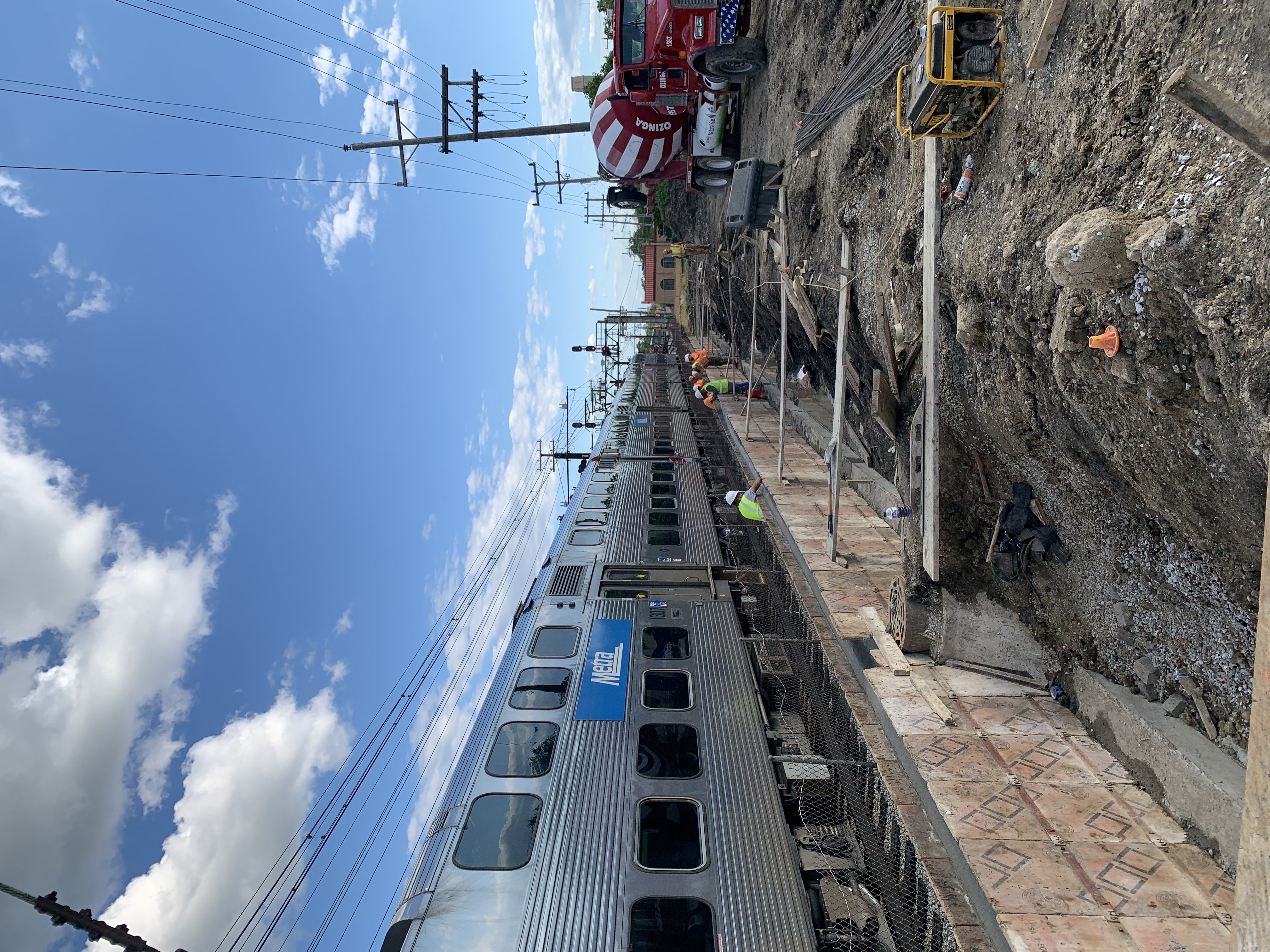 Concrete + Retaining Wall